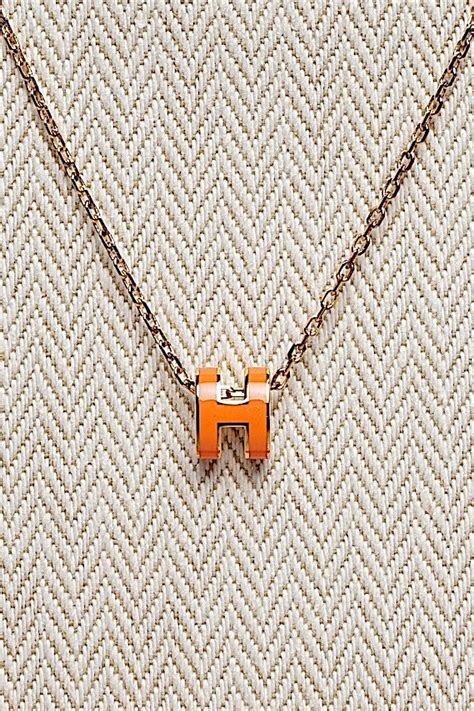 hermes pop h necklace measurements